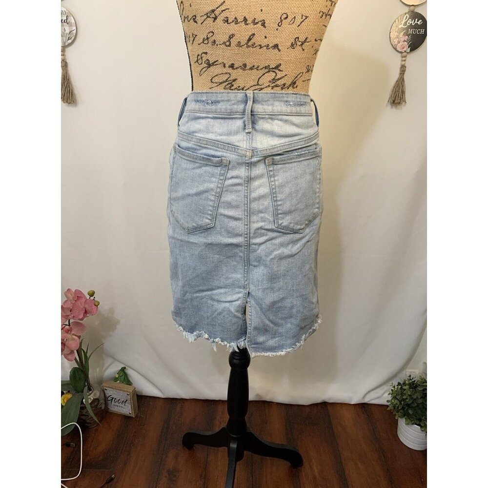 (E-137)Sam Edelman The Riley Denim Skirt Women’s Size 29 Blue Casual Jean Skirt‎ - Picture 3 of 7